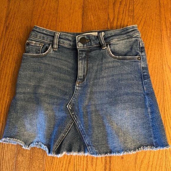 DL1961 Blue Denim Skirt Girls Size 10 - Picture 1 of 5